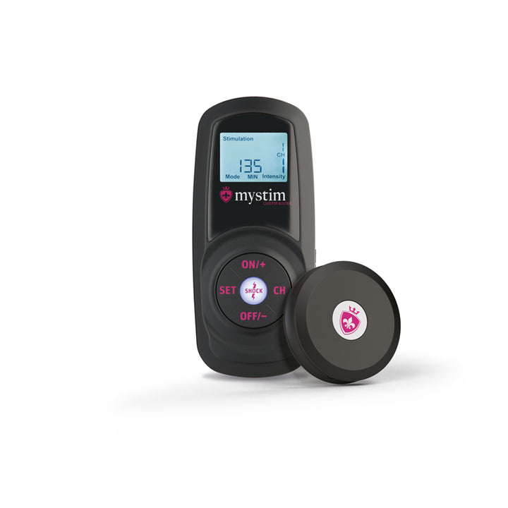 Mystim Cluster Buster Steuergerät mit passendem Sultry Sub Funkempfänger