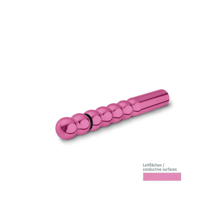 Mystim Ballzac – Detailansicht der leitenden Flächen für Elektrostimulation