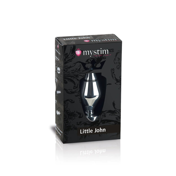 Mystim Little John – Originalverpackung des E‑Stim Butt Plugs
