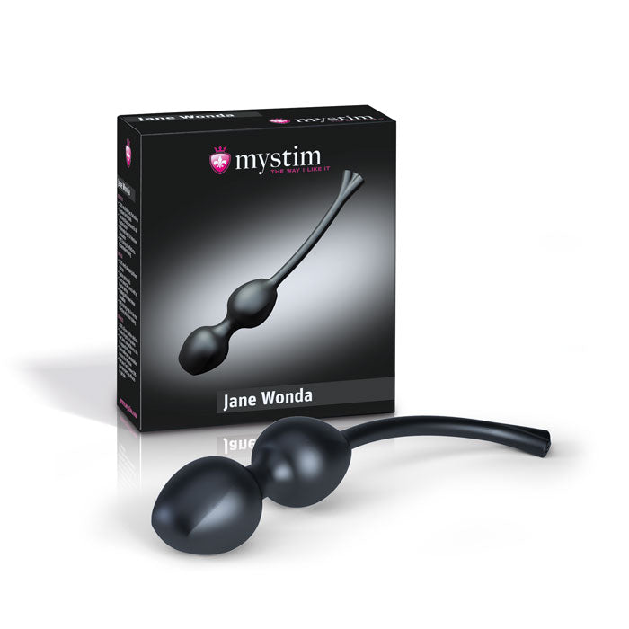 Mystim Jane Wonda – Liebeskugeln mit Produktverpackung