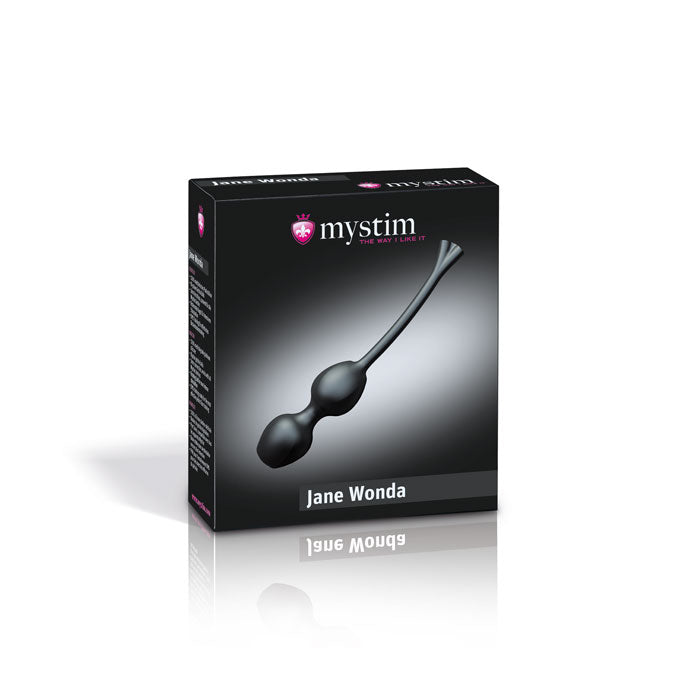 Mystim Jane Wonda – Liebeskugeln mit Produktverpackung