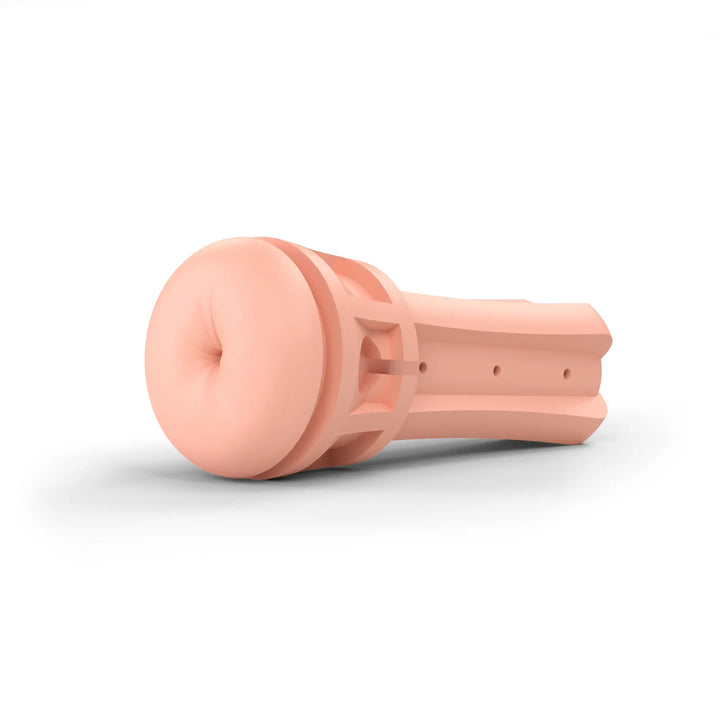 Mystim Opus E – Anus – Nahaufnahme des weichen TPE‑Sleeves