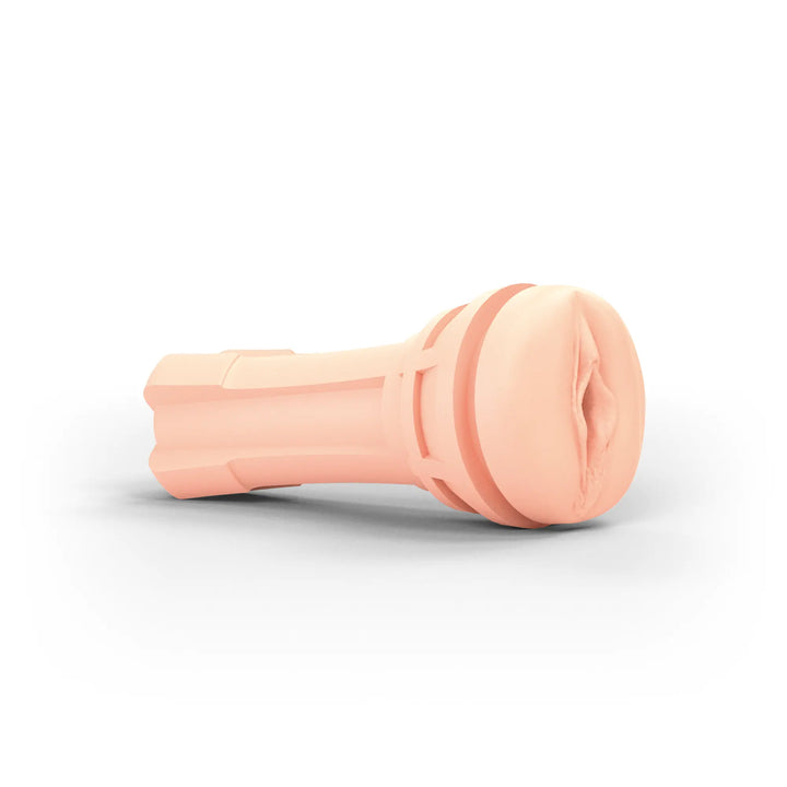 Mystim Ersatzsleeves für O(h) Push Me – Wechsel-Sleeves aus hautfarbenem TPE, Varianten Vagina (17,5 cm Länge, Ø 1,0–2,8 cm)