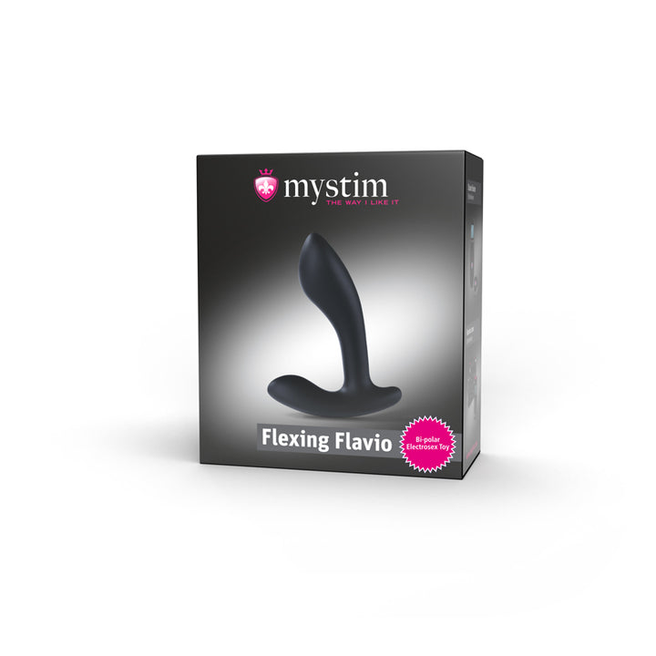 Mystim Flexing Flavio – Originalverpackung des flexiblen Elektrostimulators