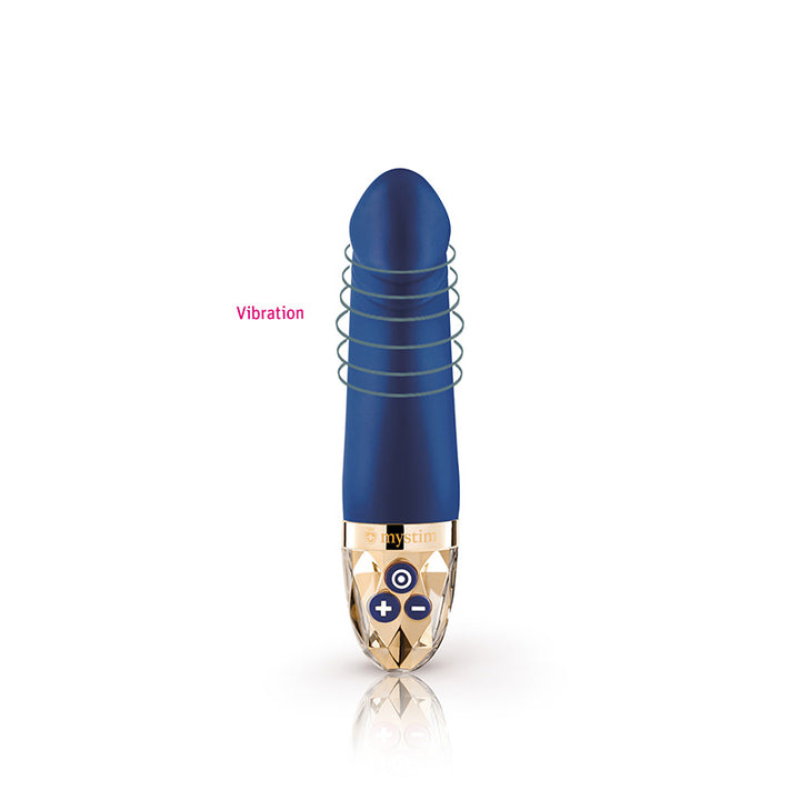 Mystim Real Deal Neal – Blue Darstellung der Vibration