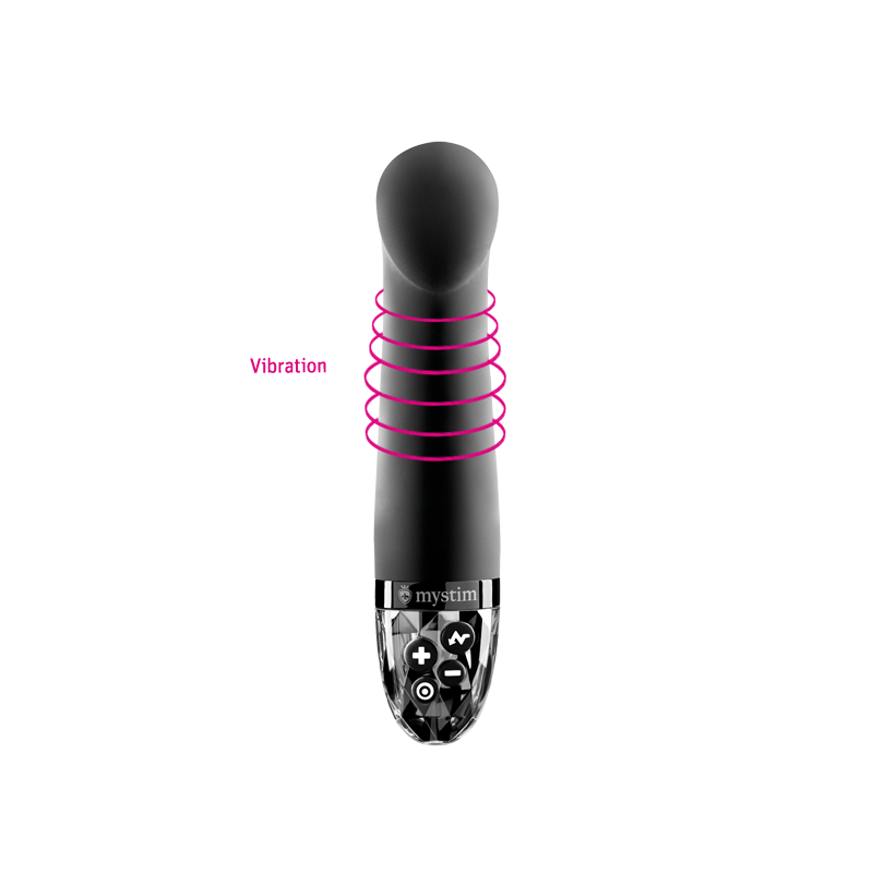 Mystim Right On Ron – Black Darstellung der Vibration