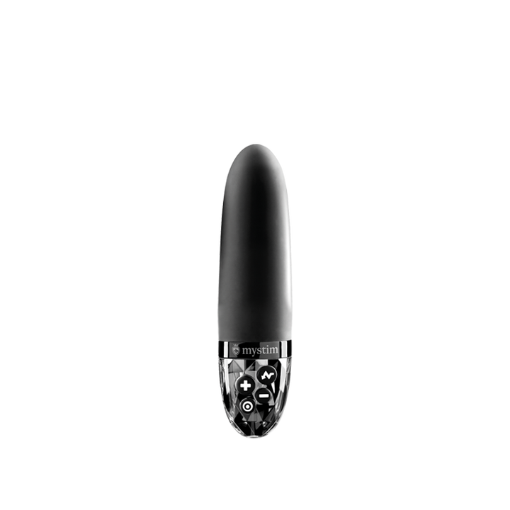 Mystim Sleak Freak – Black E-Stim Vibrator Gradlinig Form
