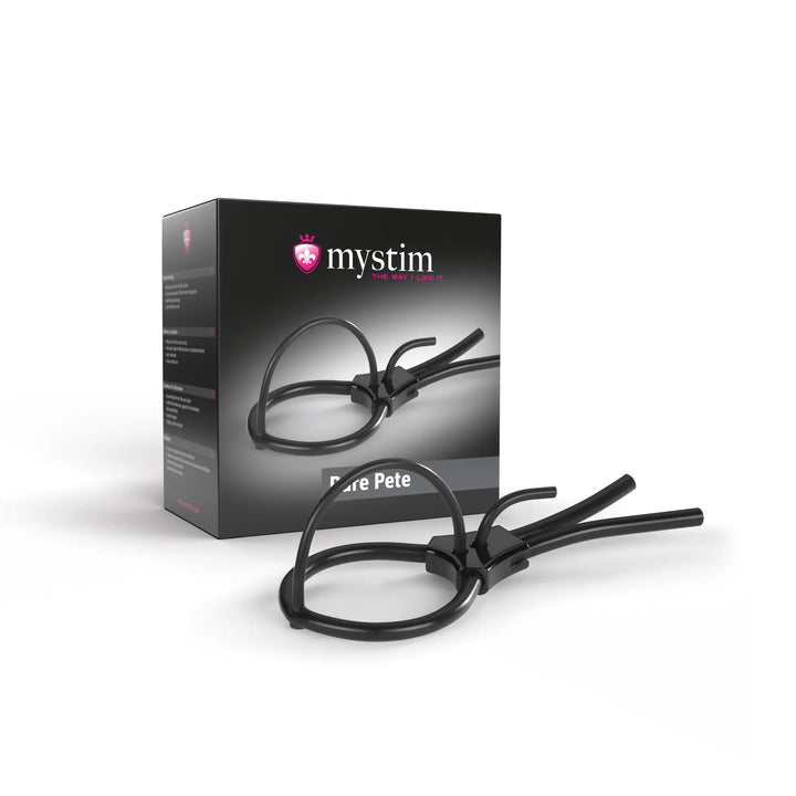 Mystim Pure Pete – E-Stim Eichel-Schlaufe mit Verpackungskarton