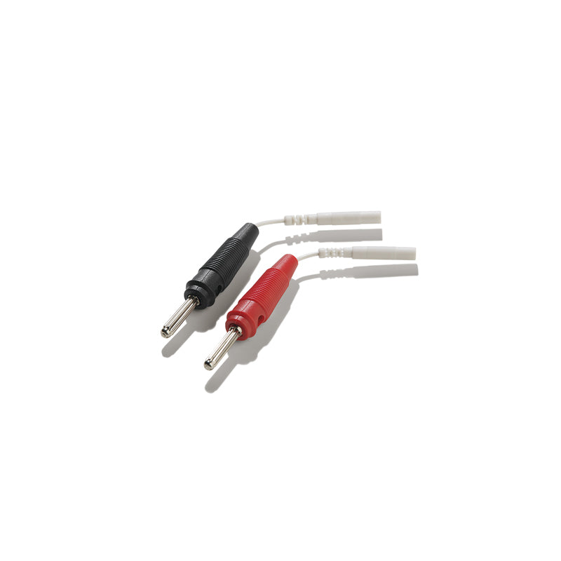 Mystim Kabel - 2x Bananenplug männlich