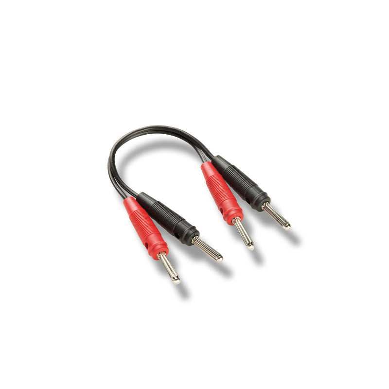 Mystim Kabel - Doppelter Bananenplug männlich