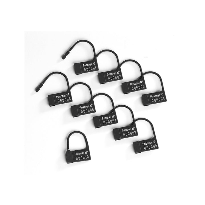 Mystim Pubic Enemy No. 3 – Kunststoffschlösser x10