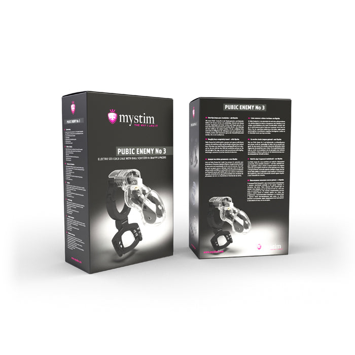 Mystim Pubic Enemy No. 3 – Originalverpackung