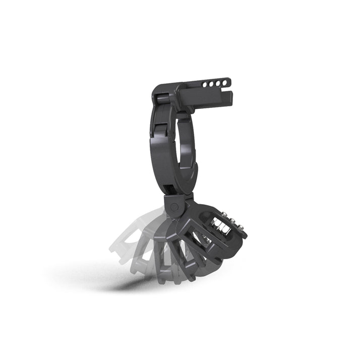 Mystim Pubic Enemy No. 3 – Hodenquetscher Bewegunsraum Darstellung