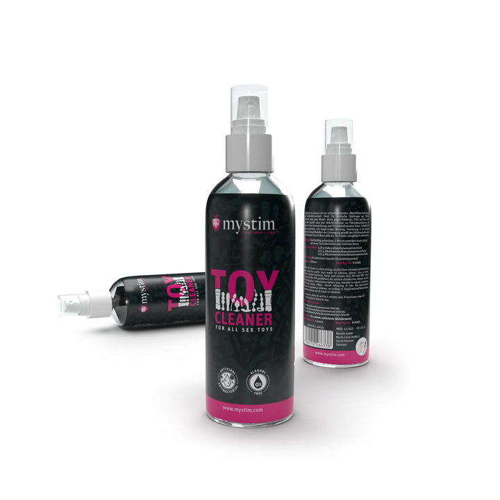 Mystim Toy Cleaner Nahaufnahme Komposition