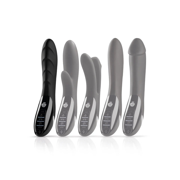 Mystim Sizzling Simon – Darstellung aller Vibratoren der Black Reihe