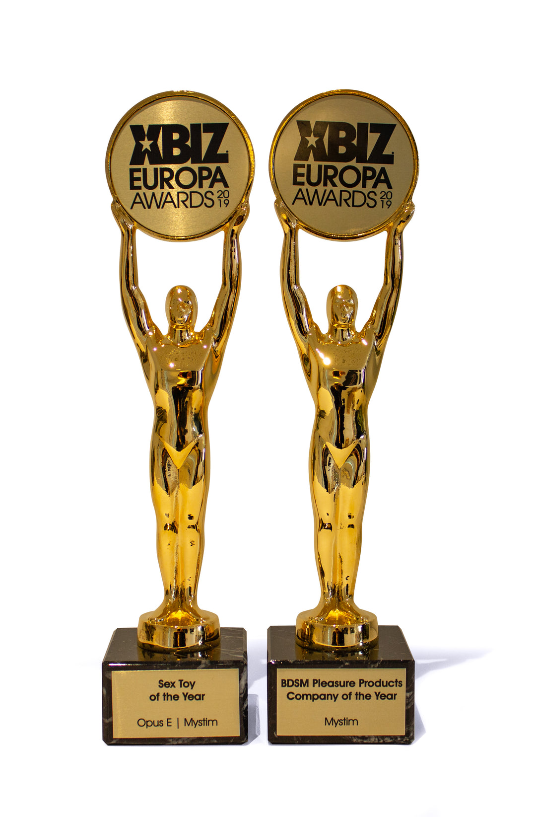 XBIZ Awards 2019 Mystim Sex Toy Line of the Year & BDSM Pleasure Products Company of the Year
