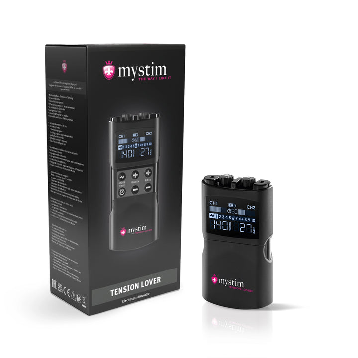 Mystim Tension Lover 2 - E-Stim Powerbox Elektrostimulation mit Kartonverpackung