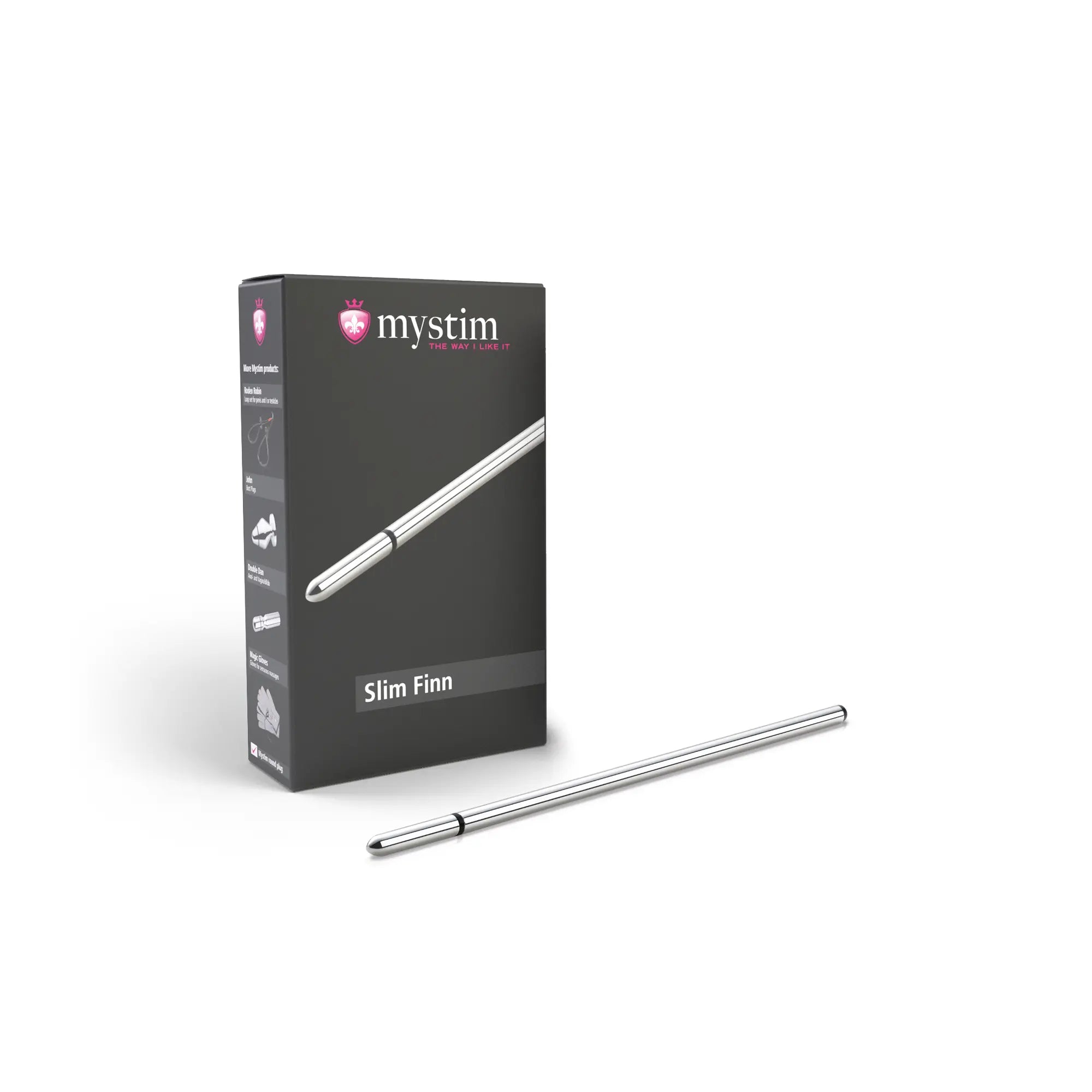 Mystim Slim Finn – Urethral Sound mit Kartonbox