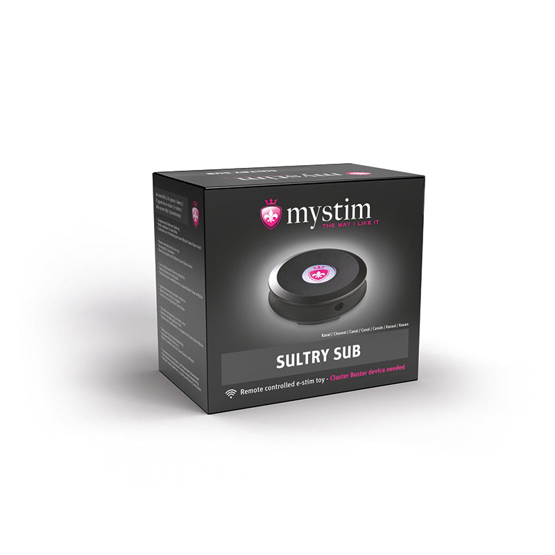 Mystim Sultry Sub Receiver Gerät für Cluster Buster Verpackungskarton
