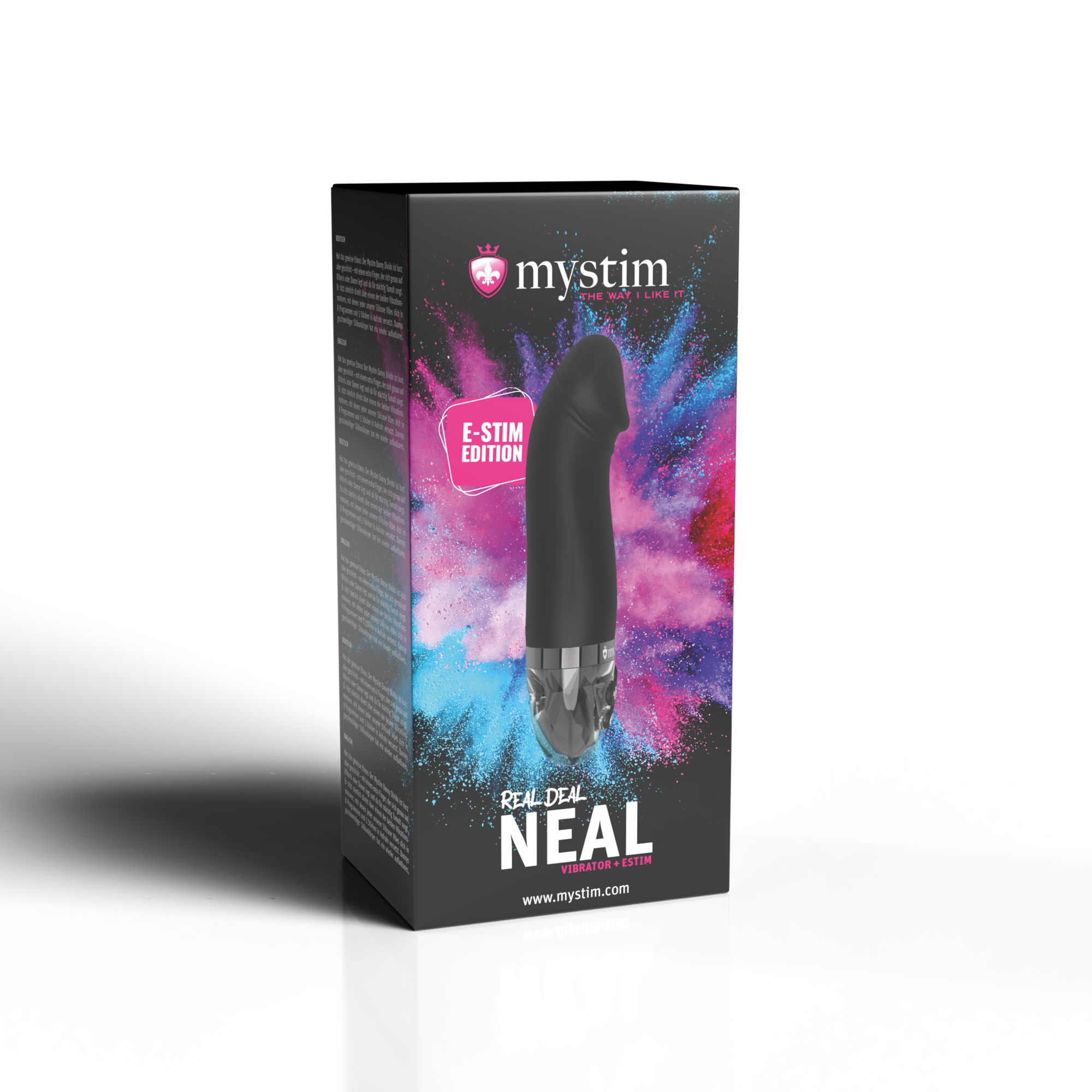 Mystim Real Deal Neal – Black Originalverpackung